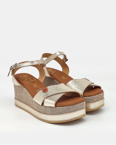 OH! MY SANDALS Sandalia cuña SELENE 5249