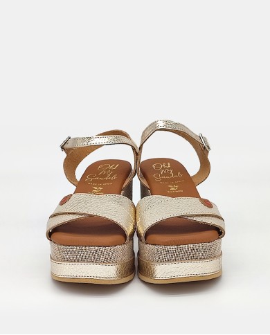 OH! MY SANDALS Sandalia cuña SELENE 5249