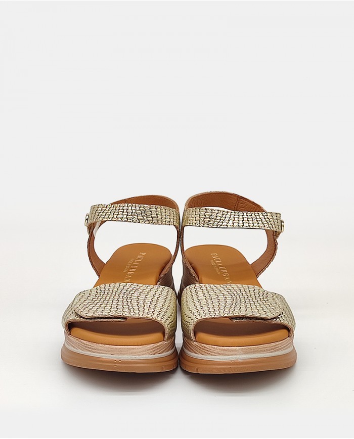 PAULA URBAN Sandalia pala velcro