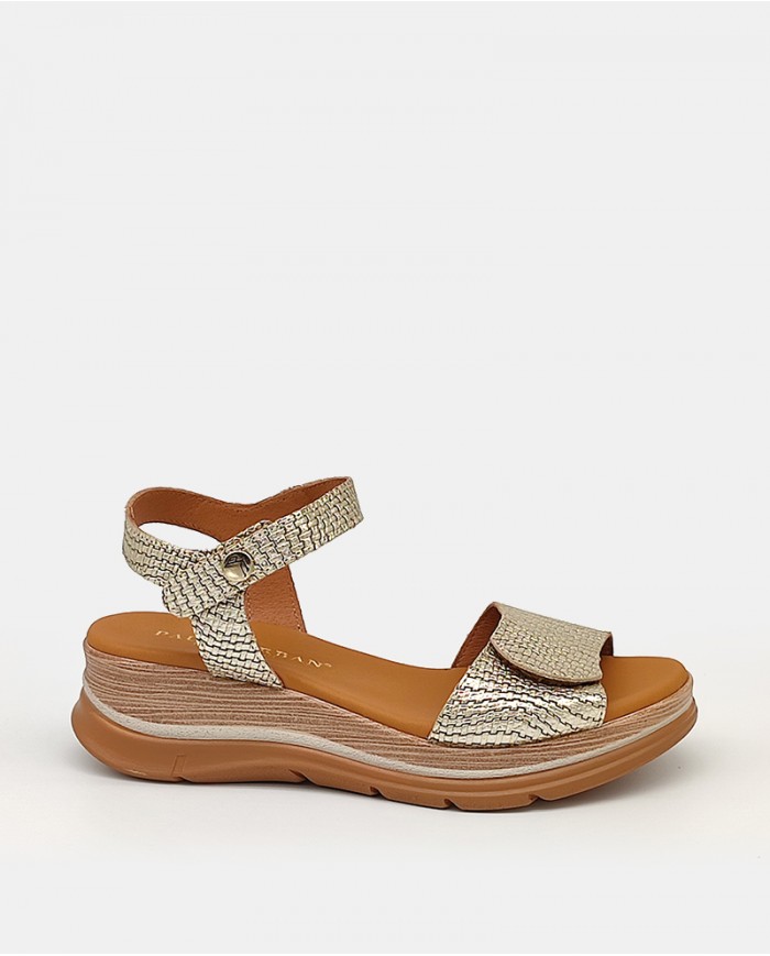 PAULA URBAN Sandalia pala velcro