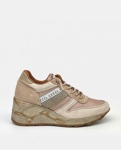 CETTI Sneaker cuña