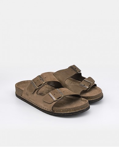 WALK & FLY Sandalia hombre hebillas 50050