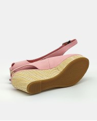 TOMMY HILFIGER Sandalia cuña Iconic Elba Sling Back