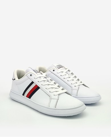 TOMMY HILFIGER Sneaker Corporate Leather Cup Stripes