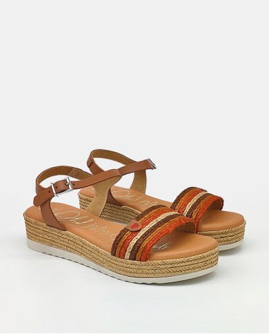 OH! MY SANDALS Sandalia plataforma INGRID 5204