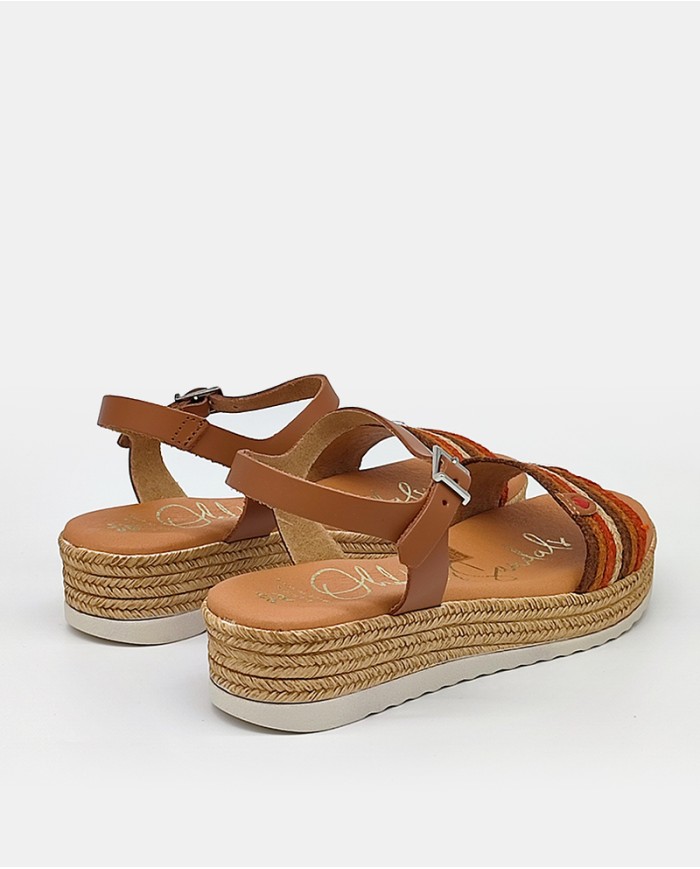 OH! MY SANDALS Sandalia plataforma INGRID 5204