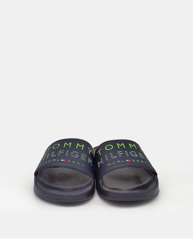 TOMMY HILFIGER Pala Embossed Pool Slide