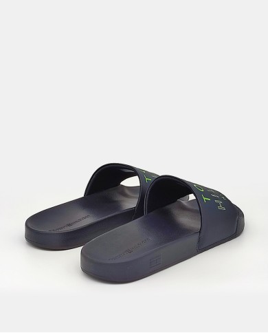 TOMMY HILFIGER Pala Embossed Pool Slide