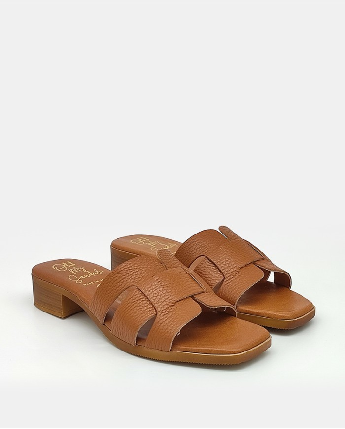 OH! MY SANDALS Sandalia pala cruzada AMANDA 5166