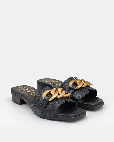 OH! MY SANDALS Sandalia pala cadena 5169