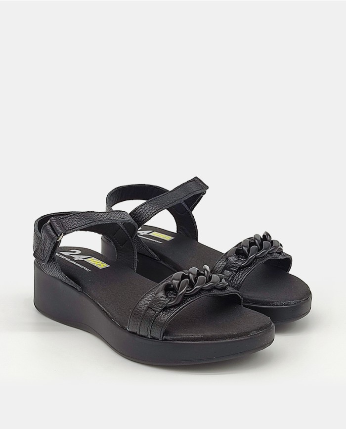 24HRS Sandalia cadena 25703