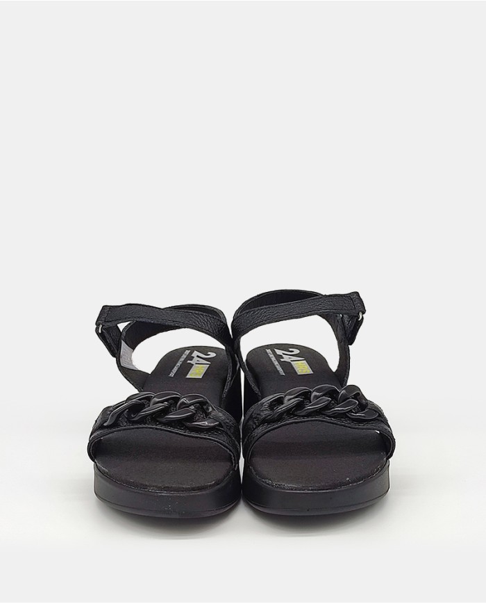 24HRS Sandalia cadena 25703